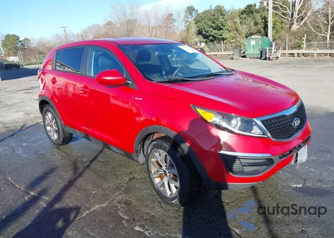 2014 Kia Sportage Lx from USA, damaged, VIN KNDPBCAC9E7628690